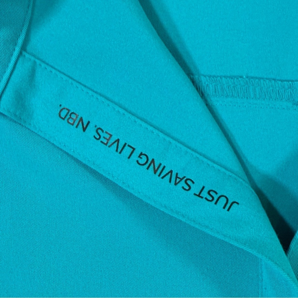 FIGS New Technical Collection Rafaela Polo Top Size xxl teal wxxsw1003 - Picture 7 of 11